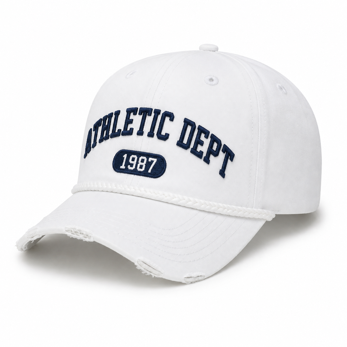 White Athletic Dept. 1987 Cap